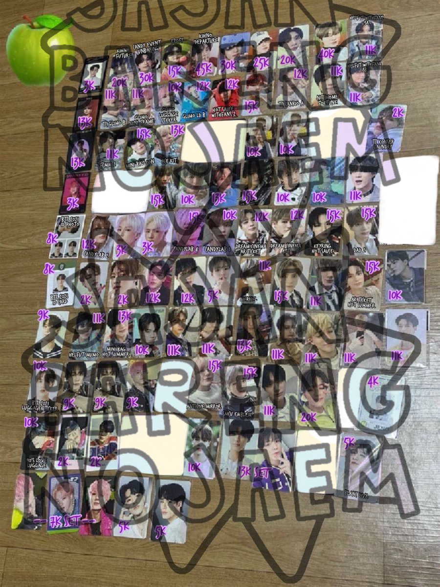 nojaemcarts's tweet photo. [HELP RT]

WAR WTS PHOTOCARD NCT (MINGGU, 13 APRIL 19.30 WIB)

ready kr, ext tax 3k / pc
📍go dom jakarta

t. aab pc dream 127 renjun jaemin jisung jeno chenle mark haechan tc universe istj boom chanle kihno future departure pinkfong baseball jumatan ld tshirt glitch mode boneka https://t.co/jhYX5JmXtT
