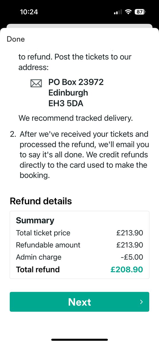 Jenny1092's tweet photo. I’m disgusted with @thetrainline . Their customer service is dire! My experience has made me feel they think I’m a liar, despite my following the instructions on the app they paid me half of what the app said I was due! And I’ve given up on return journey! https://t.co/uQ8jrJ6hzc