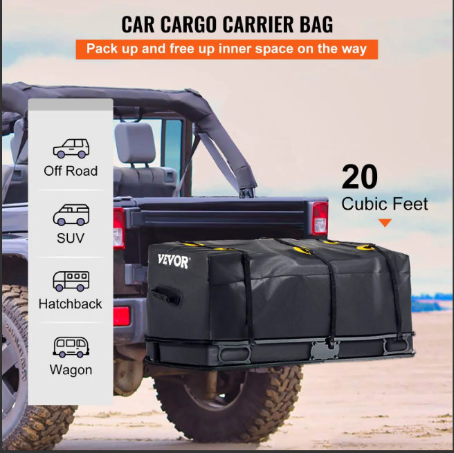 detailedautoacc's tweet image. 🧳 Need more space? Grab the 20 Cubic Ft Waterproof Cargo Carrier Bag for just $64.99! 🚗💨

detailedautoaccess.com/product/20-cub…

#CargoBag #TravelGear #RoadTripReady4o