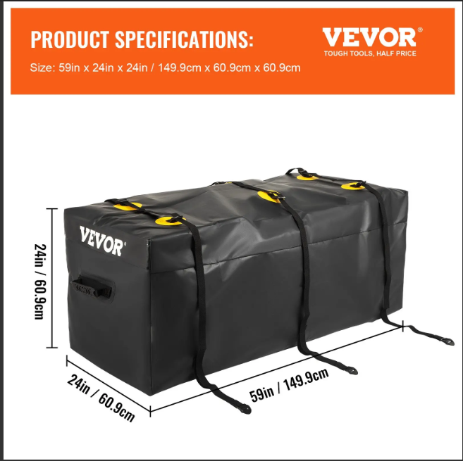 detailedautoacc's tweet image. 🧳 Need more space? Grab the 20 Cubic Ft Waterproof Cargo Carrier Bag for just $64.99! 🚗💨

detailedautoaccess.com/product/20-cub…

#CargoBag #TravelGear #RoadTripReady4o