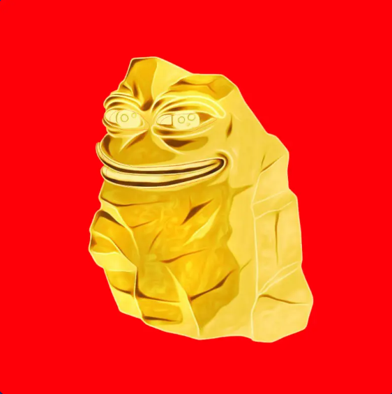 Mrnnnnnx's tweet photo. I just pulled the rarest Gold Rock in the entire collection.
Only one exists. Legendary tier.
This isn’t just digital gold — it’s history minted.
#NFT #GoldRock #Web3 #LegendaryPull @RocksPepe https://t.co/ATMSgiwu8e