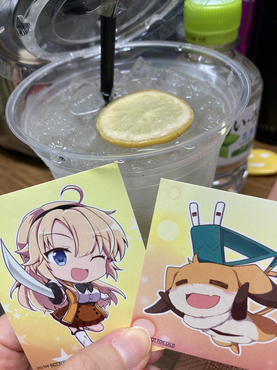 #刀使ノ巫女 上映会〜篝火を絶やすな！〜
ご来場ありがとうごさいました！

やっぱりアニメ毎話面白くて最強だし、
好き！大好き！
またエレンを演じたい！！！

まだグッズや展示会もあるのでまだ止まんないぞ〜！

コラボドリンクもいただいちゃいました🍹♡