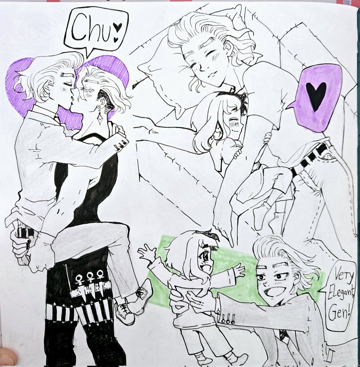FederFairy's tweet photo. Part 2 of my Spy x Family Au!
This time with a mock up Cover art haha😂❤️
Color got a lil' bit to dark : /
#xenogen #DrSTONEゲン誕生祭 https://t.co/ih1xLOFLoQ