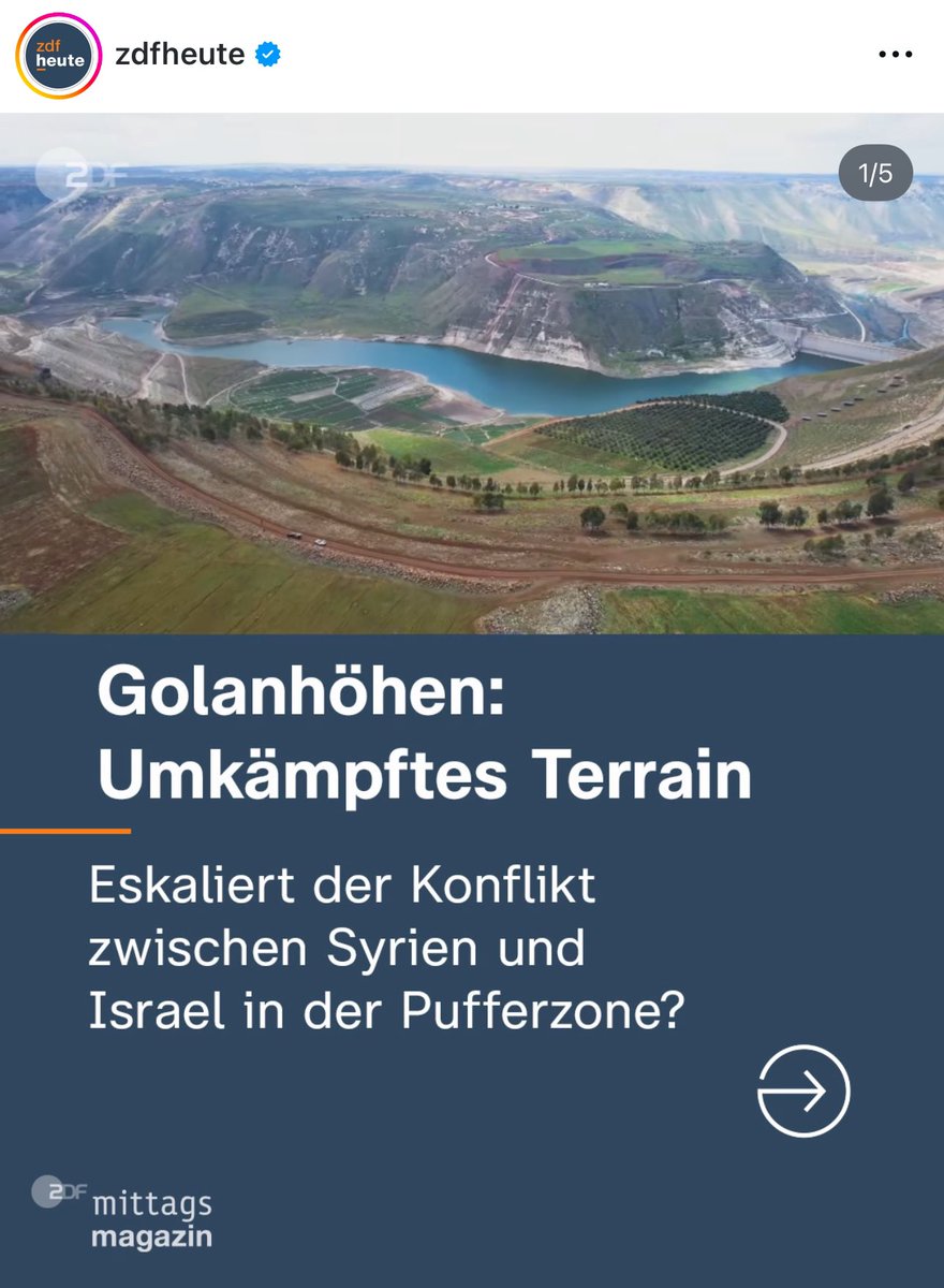 Die Golanhöhen sind kein „umkämpftes Terrain“, dort wird nicht „gekämpft“. Die Golanhöhen sind laut UN und IGH illegal durch Israel besetztes syrisches Gebiet. Es gibt keinen „Konflikt“, der „eskaliert“. Israel beschießt einseitig ohne Gegenbeschuss syrische Dörfer.

Meine Güte.