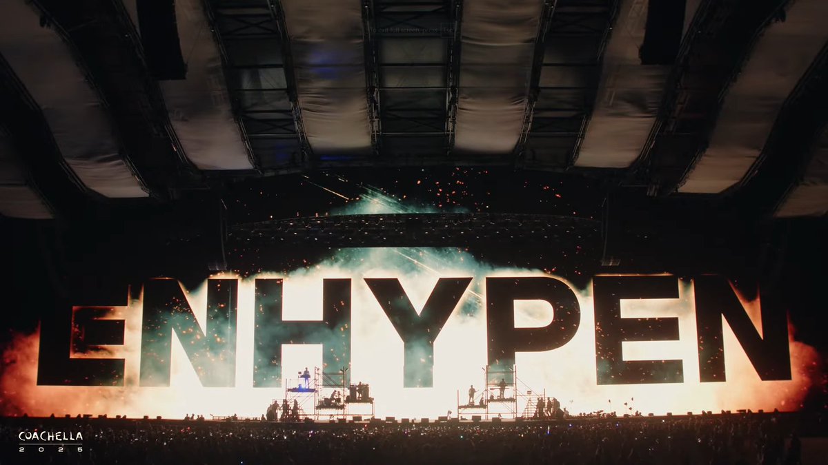 It is an honor to be able to experience this live with everyone. 🥺🥺

#ENCHELLA #ENHYPEN #COACHELLA2025