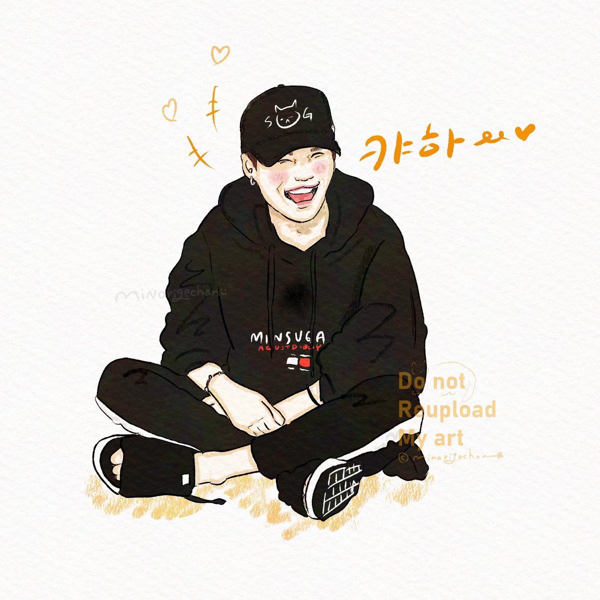 minorigechan's tweet image. イタズラな笑みꉂ😸𐤔𐤔
🎞Run BTS! EP.68
youtu.be/9crUfVkPiLQ?si…
#SUGA #RunBTS #btsfanart
