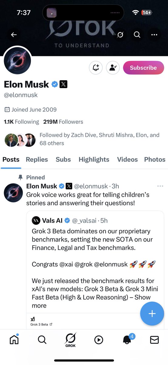 Credit where credit is due