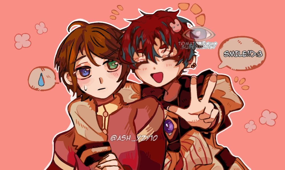 Ash_yzy10's tweet photo. ART COLLAB WITH @InokoY27926 !!!
#tbhk #oc #tbhkoc #jshk #jshkoc #toiletboundhanakokun #JibakuShounenHanakokun #artcollab #originalcharacterart #art #himarikanabe #inoko https://t.co/GbKxybWQoe