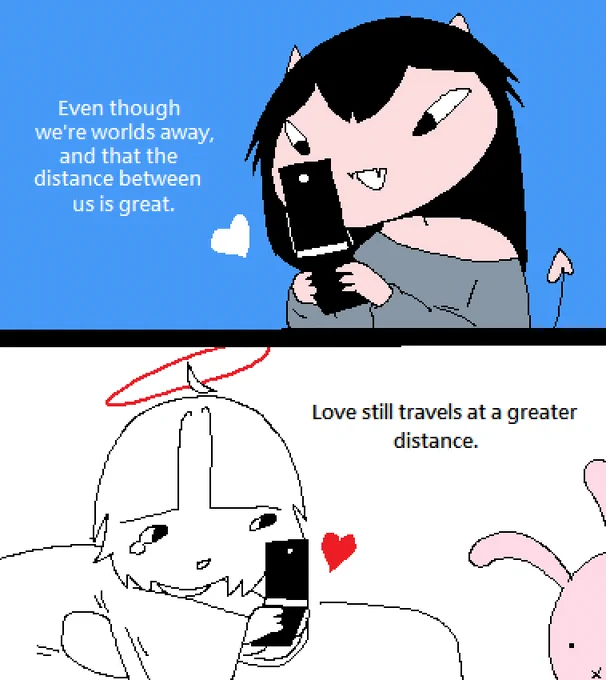 Long-distance. 