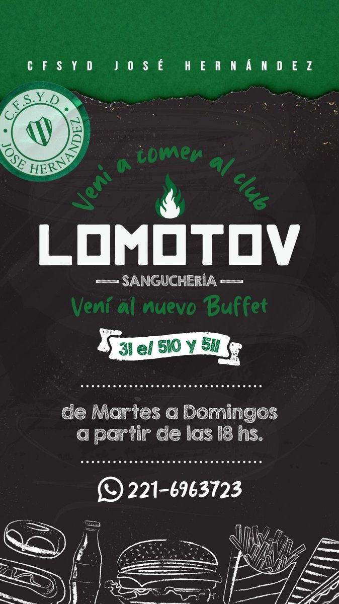 Centro Fomento Social y Deportivo José Hernández (@cfjosehernandez) on Twitter photo 