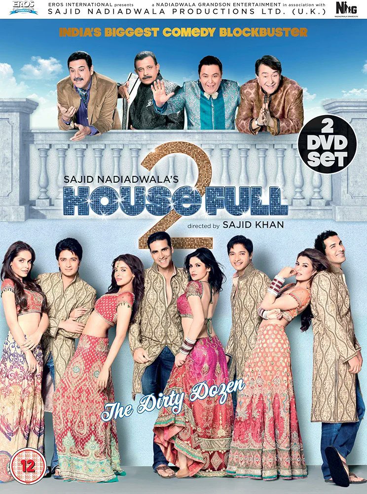 ursniresh's tweet photo. #13YearsOfHouseFull2
@mithunda_off @akshaykumar @TheJohnAbraham @Riteishd @shreyastalpade1 @Asli_Jacqueline @zareen_khan @bomanirani @WardaNadiadwala @NGEMovies
A Film by #SajidKhan #Housefull2 https://t.co/LxsbrCRruX