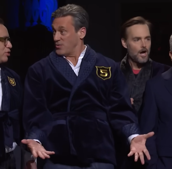 joseramonmarmtz's tweet photo. Jon Hamm is one step closer to join the #FiveTimersClub!
#SNL #SNL50 #YourFriendsAndNeighbors https://t.co/qibzTfW6ry