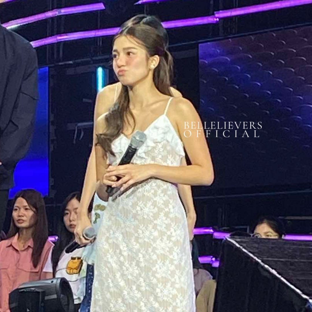 bellelieversofc's tweet image. Just Belle being effortlessly adorable as always. 😆🩷

LIVE LOVE BELLE

#BelleMariano