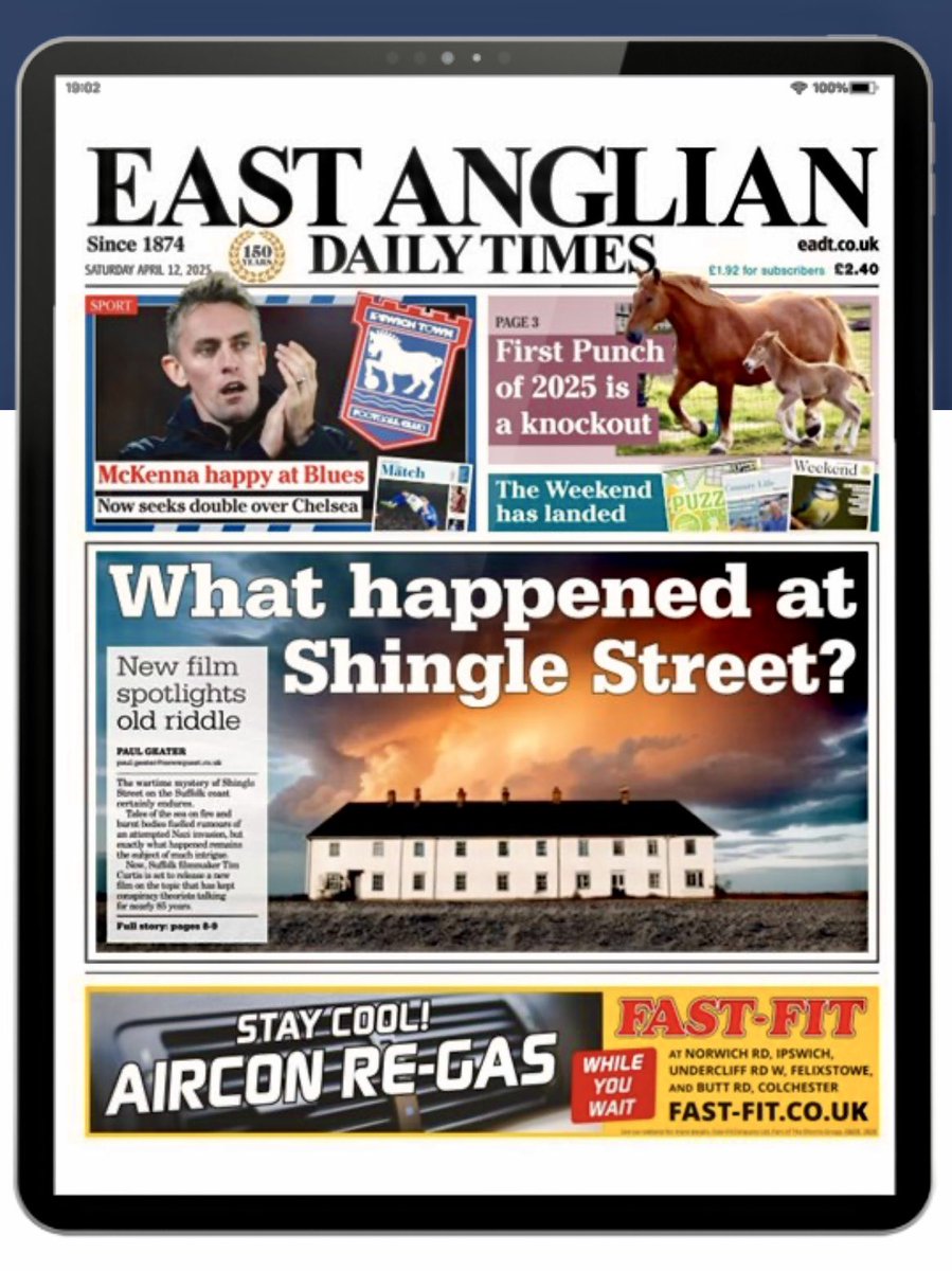 Video East (@motioneast) on Twitter photo Big thanks to EADT for the great coverage #FireOverShingleStreet film. New dates announced for <a href="/_theriverside/">The Riverside</a> June 6&7th. Also #Aldeburgh May 3rd #Leiston May 4&11 #Felixstowe May 8th. Thanks for all of the support and interest 😊🎥🎬🍿🔥 #documentary #history #mystery #Suffolk Big thanks to EADT for the great coverage #FireOverShingleStreet film. New dates announced for <a href="/_theriverside/">The Riverside</a> June 6&7th. Also #Aldeburgh May 3rd #Leiston May 4&11 #Felixstowe May 8th. Thanks for all of the support and interest 😊🎥🎬🍿🔥 #documentary #history #mystery #Suffolk