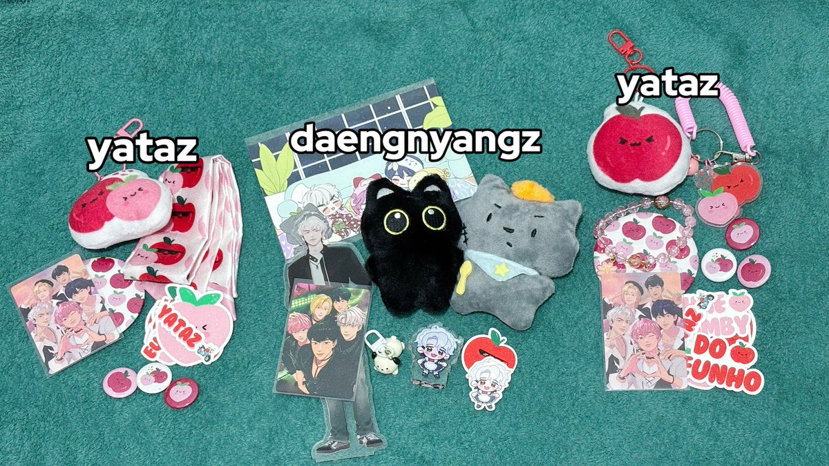 GA sederhana untuk merayakan daengnyangz unit pc pulang 3x sekaligus penarik biar yataz unit pc bisa segera pulang jg 🤲

🍎 3 winners prize as attached
🍎 RT tweet ini dan tweet di reply
🍎 kalo udah RT bisa komen mau yataz apa daengnyangz

shipping via 🍊
end jumat 12 malam wib