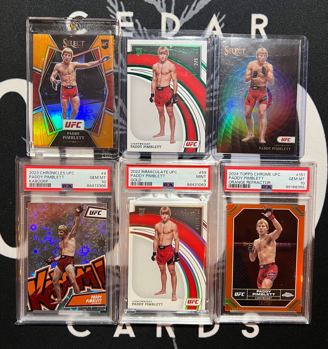 CedarHCards's tweet image. “Scousers don’t get knocked out!” @PaddyTheBaddy #paddythebaddy #paddypimblett #UFC314 #PC