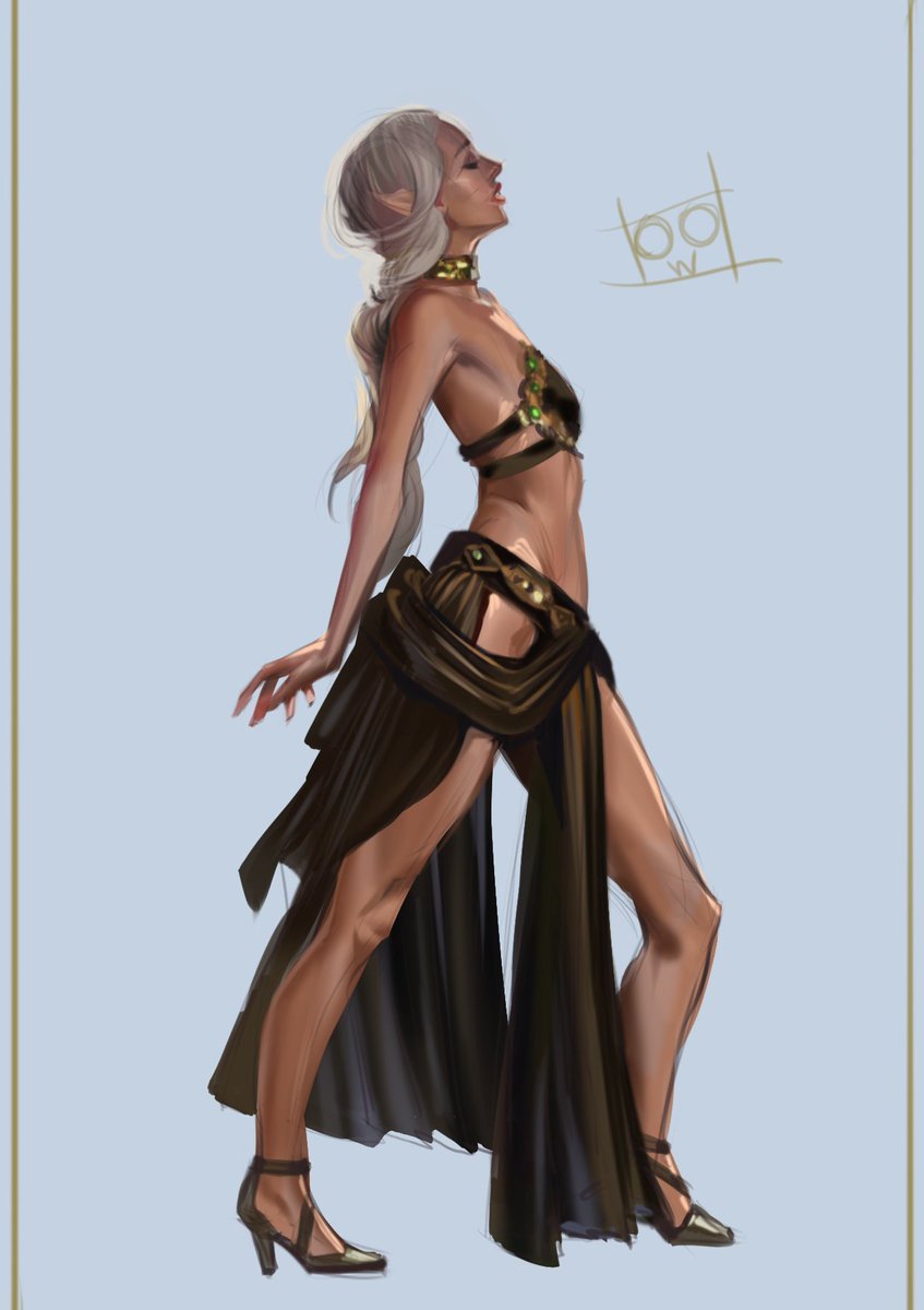 OnihimeS49028's tweet photo. I drew a stunning elf's stavik! I try to practice every day.🥰🐍
#body #sketches #anatomy #drawing #nature #beautifulbody #midcore #anime #bodyconcept #skinny #slenderbody #Girl https://t.co/KaCLHPQAmv