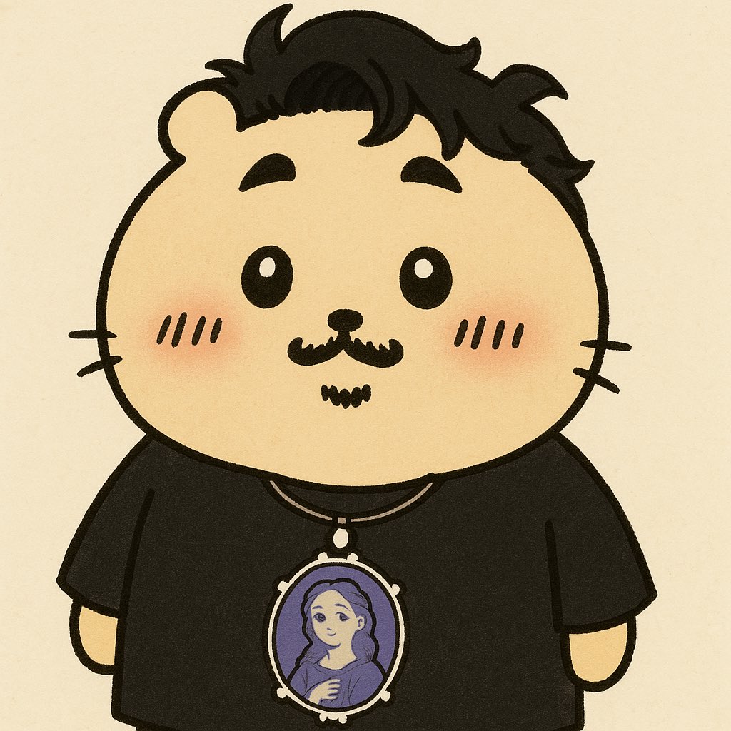 アー写をちいかわ風にしたら
中年の熊さんみたくなりました。。