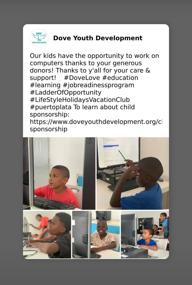 DoveMissionsOrg's tweet photo. Help us to help the children!
For info on sponsoring our kids:
https://t.co/MogyDaQGnp
🕊️🤍 #dovelove https://t.co/ncBzXC3ZqG