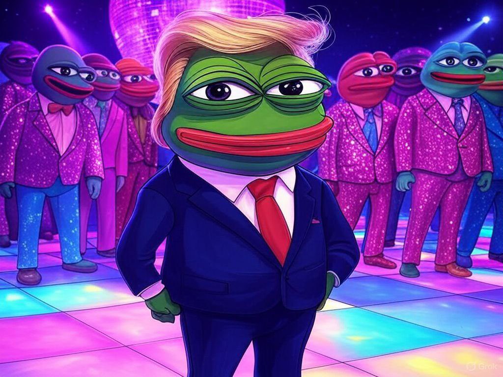 sendor333's tweet photo. @cb_doge #TrumpiusMaximus is ready to take over the crypto world 😎

#CHICKENUS #KEKIUS https://t.co/NihWGsR8Or