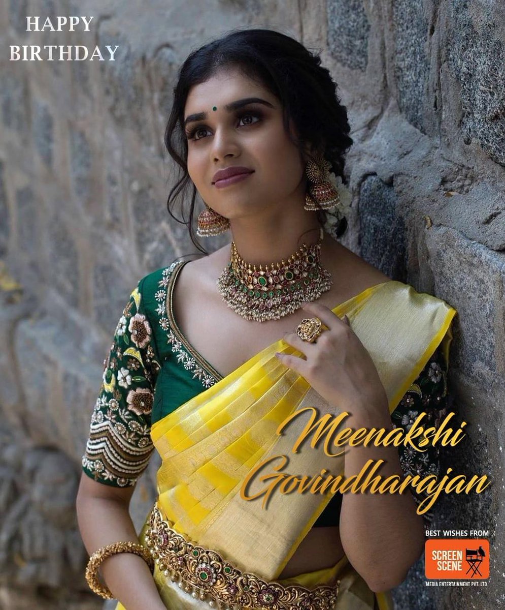 Screen Scene (@screensceneoffl) on Twitter photo Wishing the Gorgeous and Talented Actress <a href="/MeenakshiGovin2/">Meenakshi Govindharajan</a> a Very Happy Birthday 🎉
#HBDMeenakshiGovindharajan Wishing the Gorgeous and Talented Actress <a href="/MeenakshiGovin2/">Meenakshi Govindharajan</a> a Very Happy Birthday 🎉
#HBDMeenakshiGovindharajan