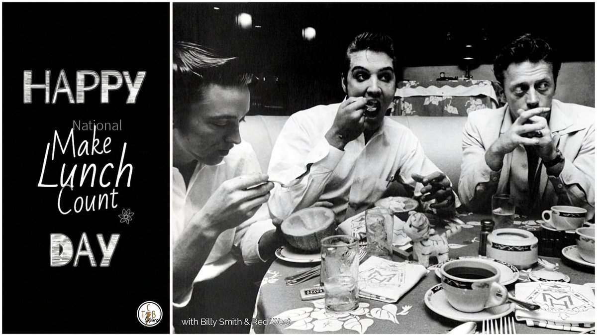egaaronp's tweet photo. #Elvis #Elvis2025 #ElvisHistory #ElvisCreations #OnThisDay
Happy National #MakeLunchCount Day (13th April). Take care β€οΈπβ‘οΈ
with Billy Smith & Red West https://t.co/LzKg80H4uu