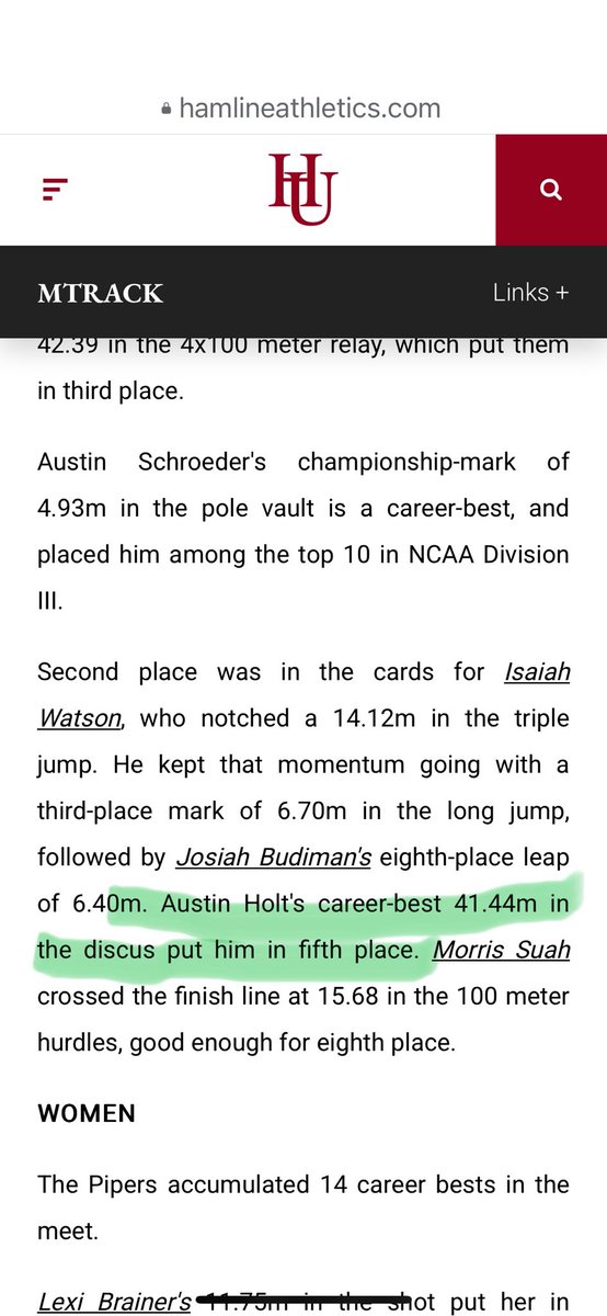 JenMamaHolt's tweet photo. Yes, this is the same Austin Holt that played basketball!!! So excited for Austin!! More excited for me!!! Let’s go Pipers!! https://t.co/TNdjFL0zkL
