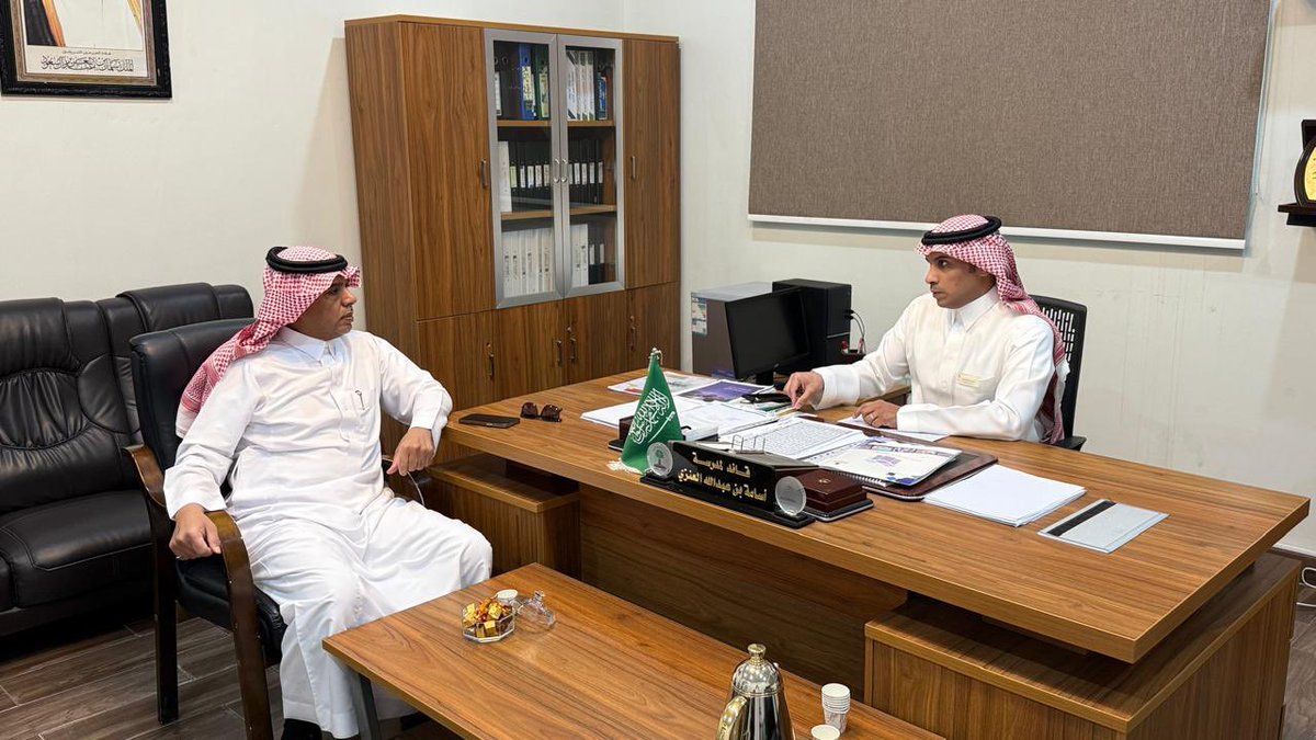 Tabuk_Priv_high's tweet photo. تشرفت #مدرسة_تبوك_النموذجية_الأهلية_الثانوية اليوم الأحد الموافق ١٤٤٦/١٠/١٥ هـ ، بزيارة مدير مكتب التعليم الخاص بتعليم تبوك الأستاذ/محمد شتيان الجهني للإطلاع على سير العملية التعليمية والإنضباط المدرسي
@moe_tbk @moe_gov_sa https://t.co/onNxH44ihv