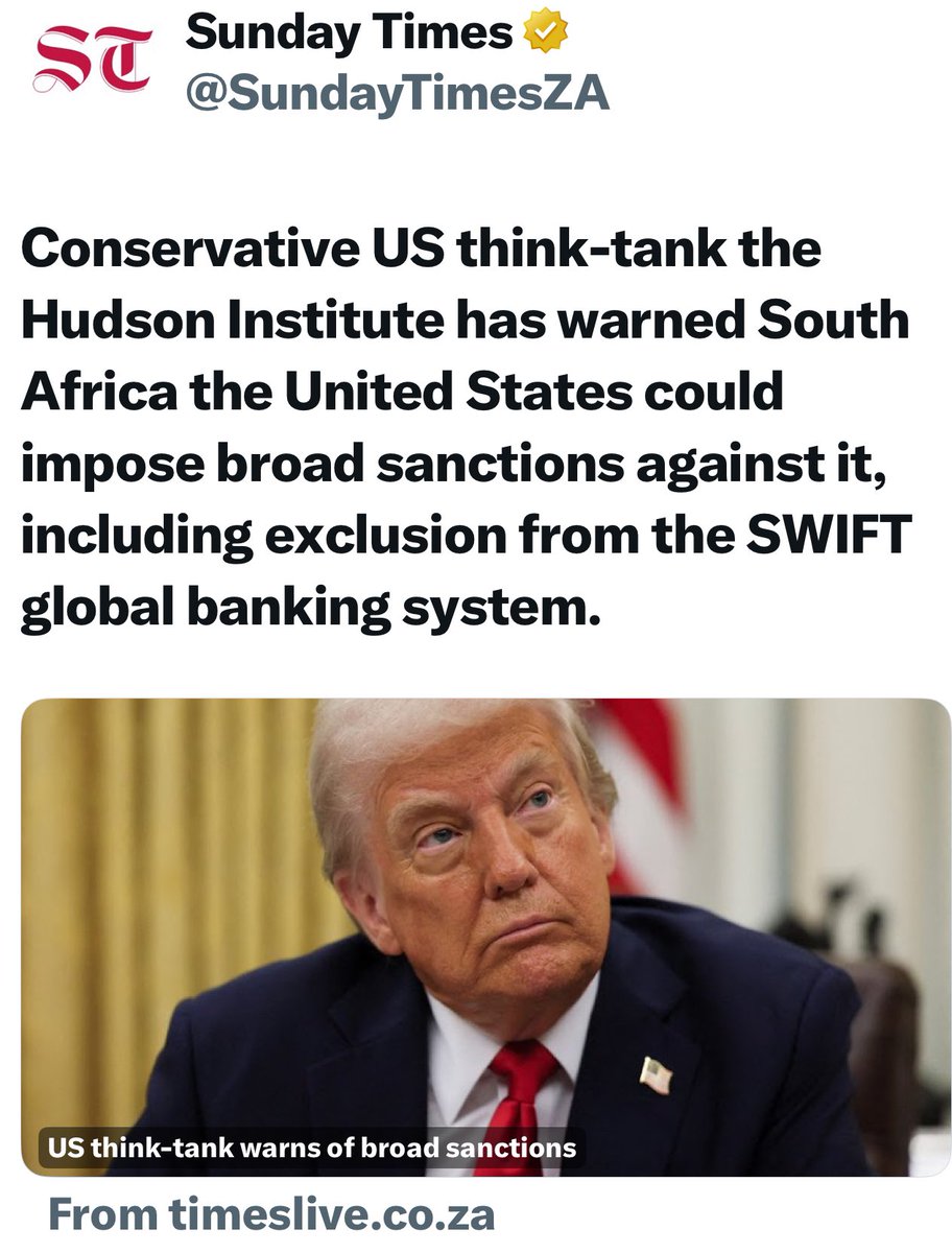 SolidariDirk's tweet image. Nog Amerikaanse druk op Suid-Afrika kan verwag word. Die ANC se roekelose beleid stel ons almal bloot. Hulle steur hulle egter nie aan die gevolge van hul dade.
Hier is die 5 redes waarom die Amerikaners so kwaad is.
1. Steun aan Hamas.
2. Alliansie met Rusland.
3. Bande met…