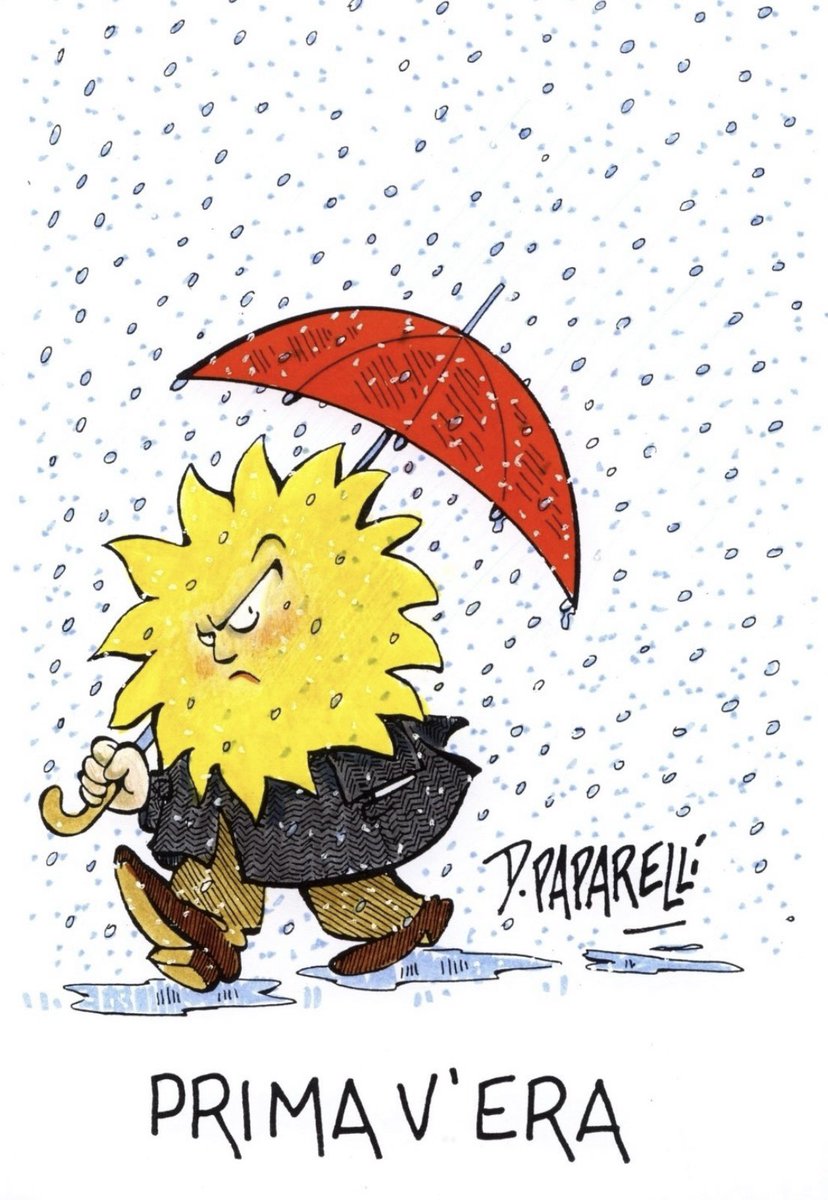 danilopaparelli's tweet photo. Dopo parecchie #giornate col #sole, #luminose, #calde, torna improvvisamente il #maltempo destinato a rimanerci a lungo, con #piogge abbondanti e un brusco #calo della #temperatura… https://t.co/88TprQbJRs