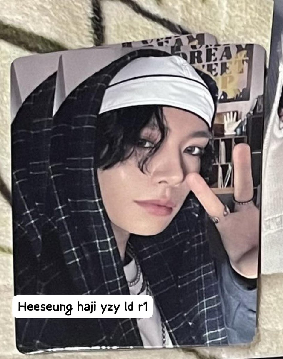 Sweepenluck's tweet photo. #ensell sisa yzy ld r1 heeseung haji guys 140k yaa https://t.co/oxvM58CSz1