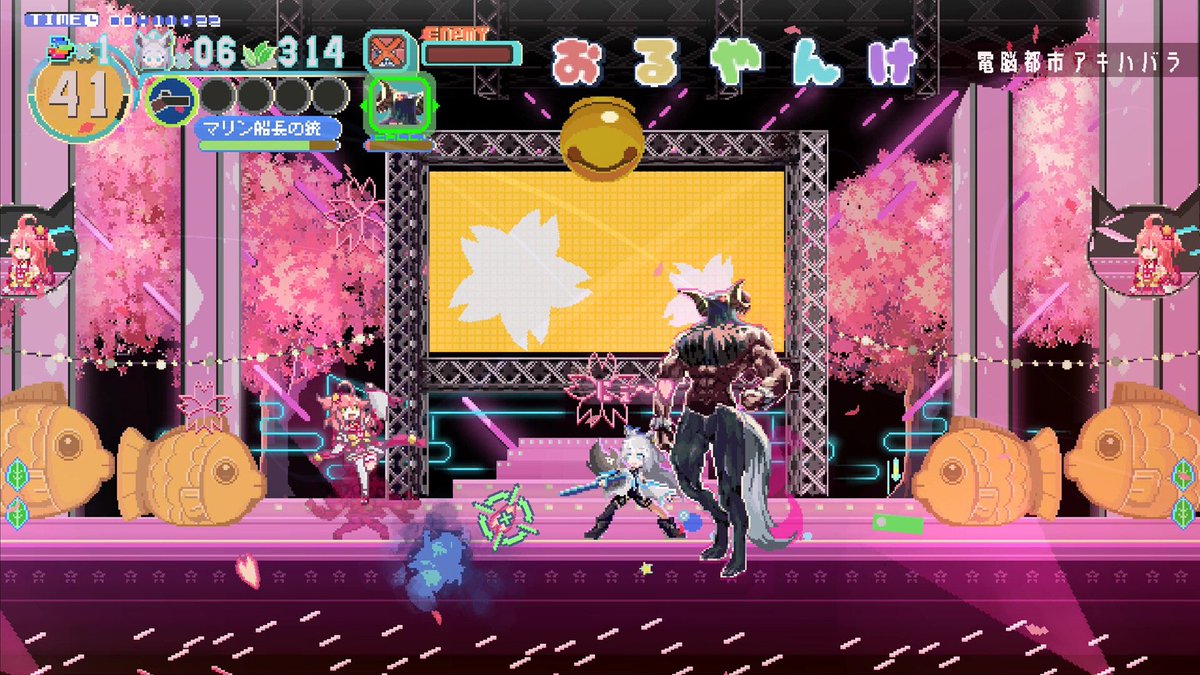 ||◤ ついにリリース!! ◢||

爽快ドットアクションゲーム！！
「ヤマト」の世界を舞台に！「アヤカシ」を蹴散らして「ホロアース」に起きた異変を解決じゃい！
"ケガレ"により様子のおかしくなったホロメンが登場！？💦

『FUBUKI ～zero in on Holoearth～』
Steam▷store.steampowered.com/app/3446990/FU…]