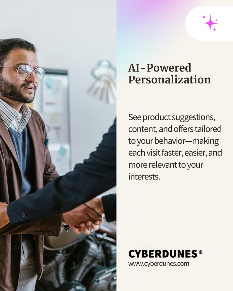 cyberdunes's tweet photo. If you’re not using AI-driven personalization in 2025, you’re leaving money on the table.

Customers expect tailored experiences—not generic blasts. Businesses that adapt will win. Those that don’t? Invisible.

#Marketing #AI #Personalization #BusinessGrowth https://t.co/OvPZTYjhf9