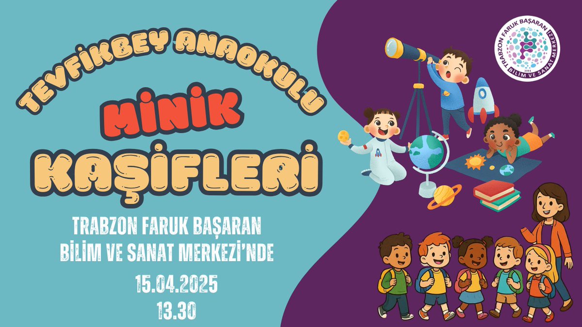 Trabzon Faruk Başaran Bilim ve Sanat Merkezi (@trabzonbilsem) on Twitter photo 