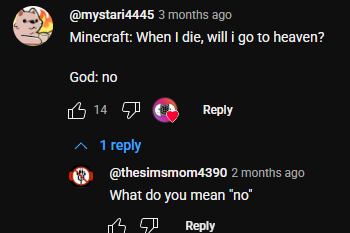 Anti900's tweet photo. @slayvideos Peak comment section https://t.co/Anf95rFekz