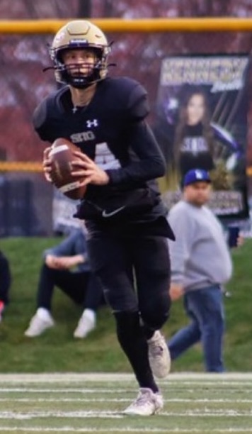 quarterbackmag's tweet photo. Beau Chance — QB at SHG — stands 6'1", runs a 4.6, and tossed 36 TDs with just 1 INT last season between JV and Varsity. A true leader on and off the field, Beau is relentless in his pursuit of improvement and grateful for every opportunity to compete and grow.  

📍 https://t.co/scWEAEQLsi  

🐦 @beauchance_2