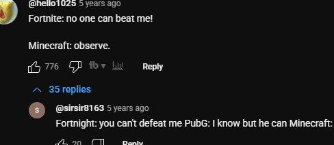Anti900's tweet photo. @slayvideos Peak comment section https://t.co/Anf95rFekz