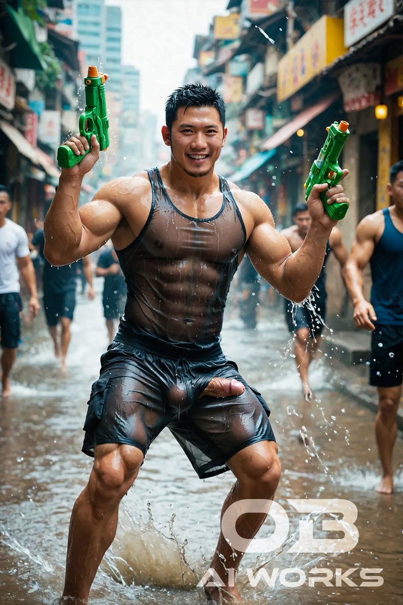 Splash of Celebration
#obAIworks #aihunk #aiart