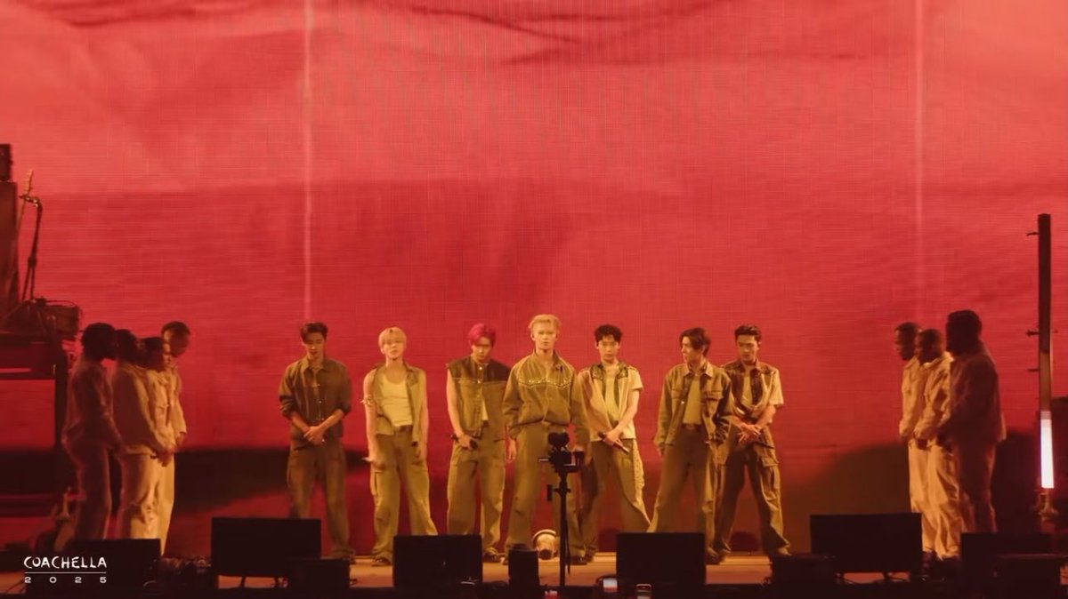 EN7ernally's tweet photo. “Without any special direction or technique, they proved the essence of a K-pop boy group's live performance with only their solid bodies and singing.”

“The Coachella desert climate, which is not favorable for singers due to wind and unpredictable weather, was no problem for this team that has trained so well.”

LOUDERRR

#ENCHELLA #ENHYPEN #Coachella2025