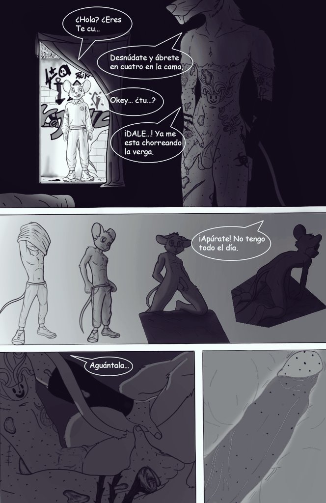 VedalsarEslar's tweet photo. Les dejo otra secuencia del Ratoncito Terry. Un intermedio.
Saludos cordiales 😉
#Furry #Yiff #comic #speramn4 #Biohazard https://t.co/03EnUkXbg8