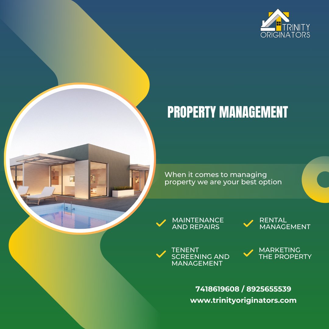 trinityorg21's tweet photo. Property management is the operation, control, maintenance, and oversight of real estate and physical property.
Website:
https://t.co/jeEVX4N44D
Cell: 8925655539
- #rentalmanagement
- #propertymanagement
- #onlinerentagreement
#chennaipropertymanagement #chennai #realestate https://t.co/LKhjueQ0EK