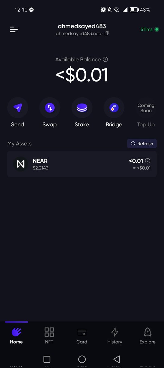 ahmedsayed483's tweet photo. @MeteorWallet ahmedsayed483.near https://t.co/jRT1zGCdrC