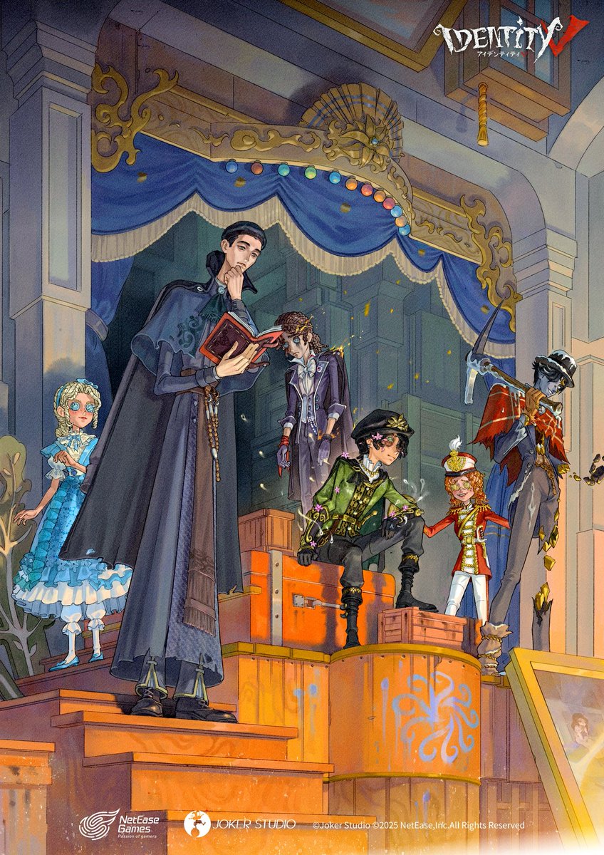 IdentityVJP's tweet image. 2025年度の演繹の星イベントは
4月24日より開催！

イベントに参加すると
今回も演繹の星にちなんだ
素敵なゲーム内アイテムをGETできるの！

詳細は来週に公開♪
どうぞお楽しみになのー！🎫🌟

#IdentityV
#第五人格
#演繹の星