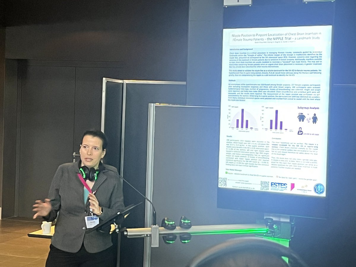 CWISociety's tweet photo. Cheers for #cwismember Dr Paula Beck on her outstanding poster presentation at the @estesonline course in Aachen! #ECTES2025 https://t.co/67iIadyMpe
