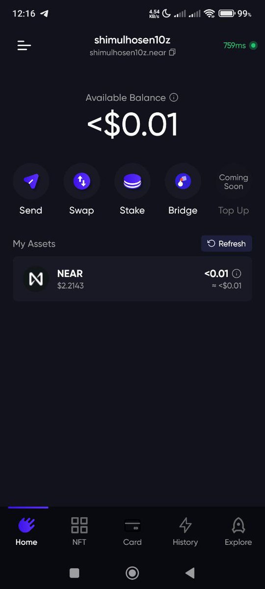 naka0xe's tweet photo. @MeteorWallet shimulhosen10z.near https://t.co/ksjVboVLdM