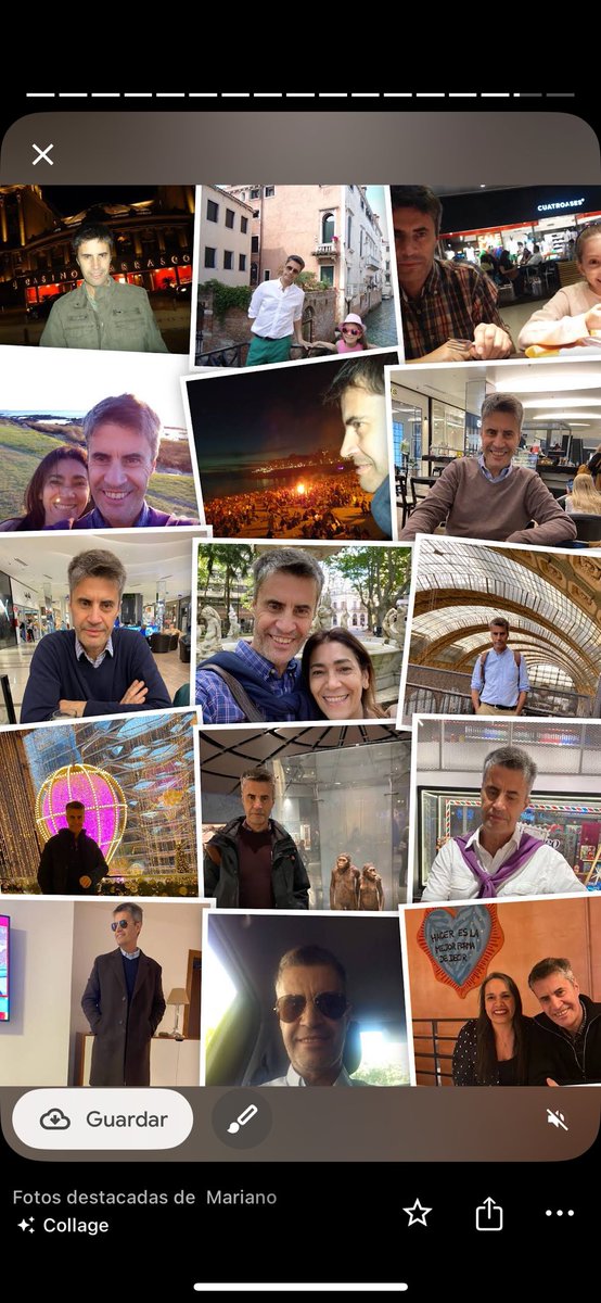 “Fotos destacadas de Mariano de todos estos años “… <a href="/pechevarriap/">Patricia</a> sos parte de la familia 😂😂😂😍😍😍