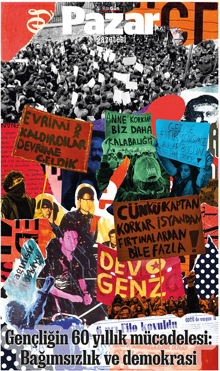 birgun_pazar's tweet photo. 🗞️BirGün Pazar'da bu hafta: “Gençliğin 60 yıllık mücadelesi: Bağımsızlık ve demokrasi”

Dopdolu bir #BirGünPazar bugün gazetenizle birlikte bayilerde

İşte BirGün Pazar'ın bu haftaki kapağı...
https://t.co/KNnAziEgQj https://t.co/zJ5vJPBWNn