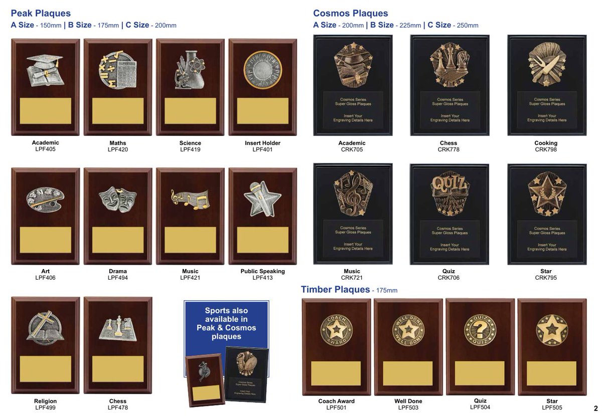 centenarytrophi's tweet photo. Academic plaques. There are some great choices here. Check them out.
#trophyshop #awards #trophy https://t.co/jd7BEDA56V