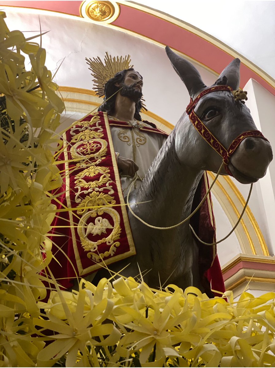JoseLSaezPastor's tweet photo. Buenos días y feliz Domingo de Ramos. 

Os esperamos a las 10:30 h., Procesión de las Palmas, con la imagen de "Jesús Triunfante". #JuntaMayor #Cofradías #Parroquia #PatronatoPasión #ConcejalíaFiestas @Guardamar_Ayto https://t.co/AXEzvUxfUH