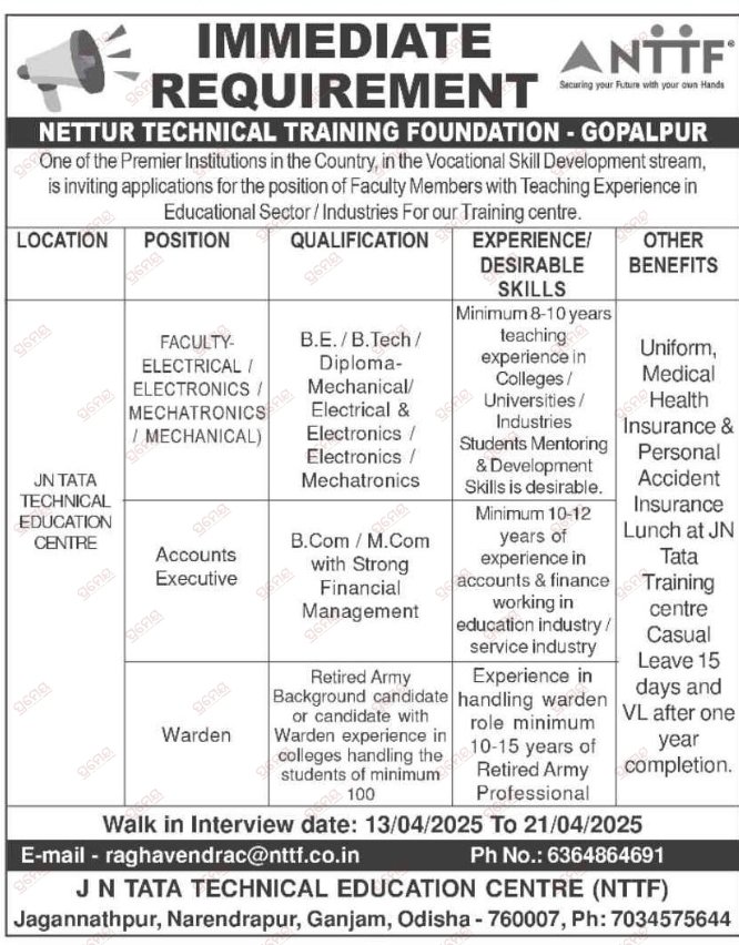 PatnaikAmi's tweet photo. Recruitment/ Jobs in and around Gopalpur/ Brahmapur Odisha published in leading odia newspapers... Deepak Fertilizers &amp; Petrochemicals limited, Gopalpur, TATA NTTF, Narendrapur &amp; Implementation of Research projects of JNMC W&amp;CD, Belagavi  in Brahmapur, Odisha https://t.co/ItAFJc4Ohy